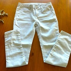 Oyster white lightweight girls jeans
